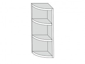 19.30.0р Полка угловая (h=913) радиусная  ЛДСП УНИ в Миассе - miass.magazin-mebel74.ru | фото