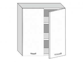 19.80.2 Шкаф настенный (h=913) на 800мм с 2-мя дверцами в Миассе - miass.magazin-mebel74.ru | фото