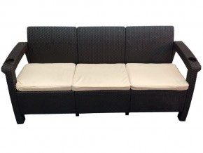 Диван Yalta Sofa 3 Set шоколадный в Миассе - miass.magazin-mebel74.ru | фото