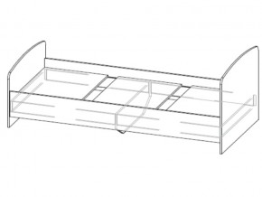 Кровать одинарная в Миассе - miass.magazin-mebel74.ru | фото