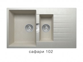 Мойка кварцевая Tolero Loft TL-860 Сафари 102 в Миассе - miass.magazin-mebel74.ru | фото