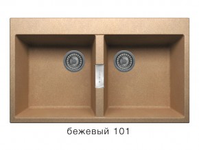 Мойка кварцевая Tolero Loft TL-862 Бежевый 101 в Миассе - miass.magazin-mebel74.ru | фото