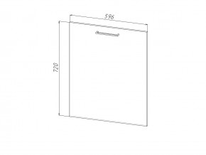 П 60 Комплект для посудомоечной машины 600 мм (цоколь + фасад) ЛДСП в Миассе - miass.magazin-mebel74.ru | фото