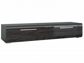 Тумба ТВ 1800 Домино черный в Миассе - miass.magazin-mebel74.ru | фото