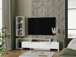 Тумба ТВ Лия белый/белый в Миассе - miass.magazin-mebel74.ru | фото